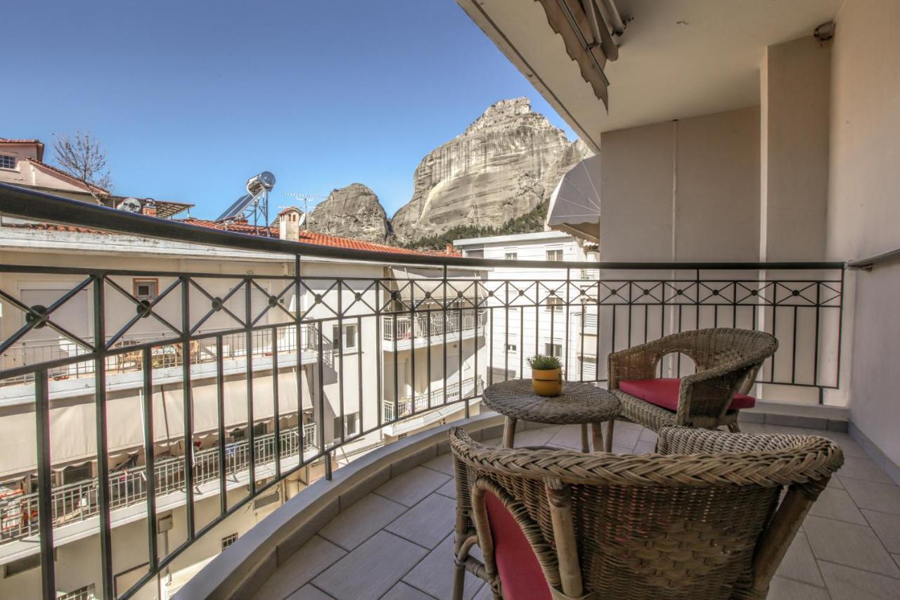 Grand Meteora Central Luxury Apartment Kalampáka Buitenkant foto